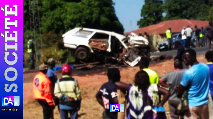 Accident de circulation à Teubi (Ziguinchor) : trois morts et quatre blessés Accident de circulation à Teubi (Ziguinchor) : trois morts et quatre blessés