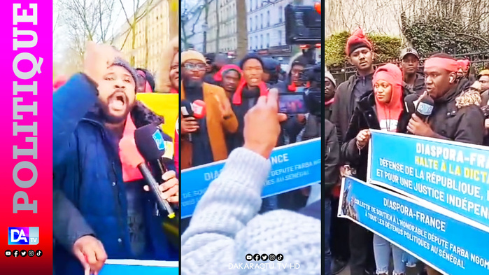 France: La diapora sénégalaise pour la cause de Farba mobilise dans la rue et alerte sur « les dérives dictatoriales de l’actuel régime »