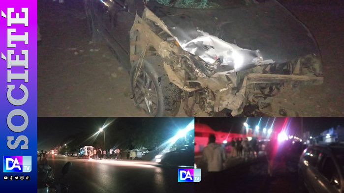 Saly : Un violent choc entre une 307 et un Jakarta fait Un mort sur le coup