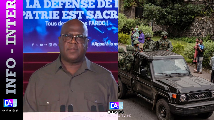 RDC: le président Tshisekedi assure qu’une « riposte vigoureuse » de l’armée est « en cours » dans l’est RDC: le président Tshisekedi assure qu’une « riposte vigoureuse » de l’armée est « en cours » dans l’est