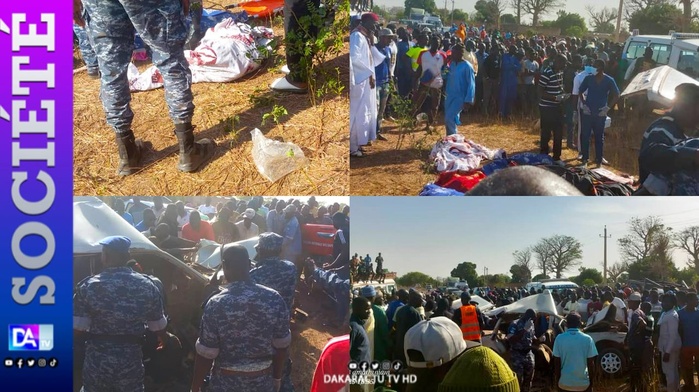 Accident entre Keur Madiabel et Keur Mandongo : 11 victimes, 7 morts et 4 blessés graves, selon les sapeurs-pompiers Accident entre Keur Madiabel et Keur Mandongo : 11 victimes, 7 morts et 4 blessés graves, selon les sapeurs-pompiers