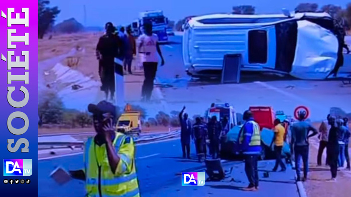 Nouvel accident sur l’autoroute Ila Touba – Une 4x4 franchit les barrières et heurte une 407, faisant 5 morts Nouvel accident sur l’autoroute Ila Touba – Une 4x4 franchit les barrières et heurte une 407, faisant 5 morts
