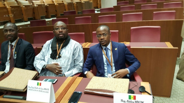 AG des jeunes parlementaires d’Afrique : Abdou M'bow élu Vice Président de l’Union