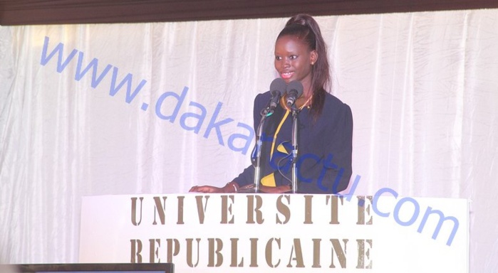UNIVERSITÉ RÉPUBLICAINE : Discours de la coordinatrice de la COJER Thérèse Faye Diouf