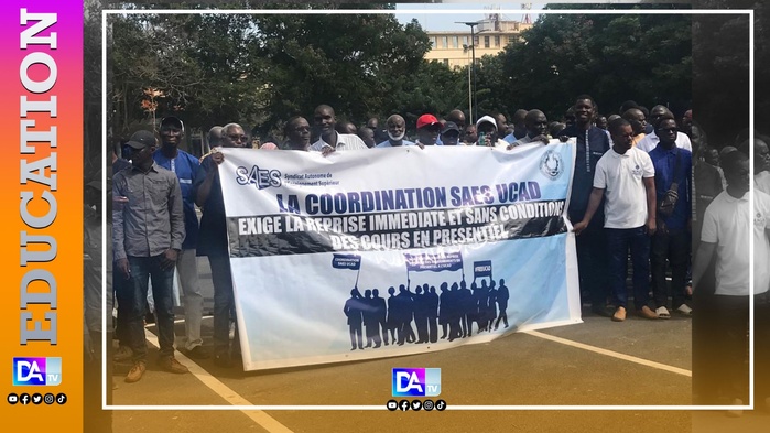 Sortie médiatique du MESRI : le SAES démonte les propos du Dr Abdourahmane Diouf et dénonce une rupture unilatérale du dialogue avec le syndicat Sortie médiatique du MESRI : le SAES démonte les propos du Dr Abdourahmane Diouf et dénonce une rupture unilatérale du dialogue avec le syndicat