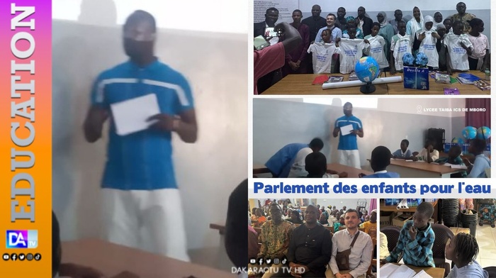 Mboro accueille le premier Parlement des Enfants pour l’Eau Mboro accueille le premier Parlement des Enfants pour l’Eau