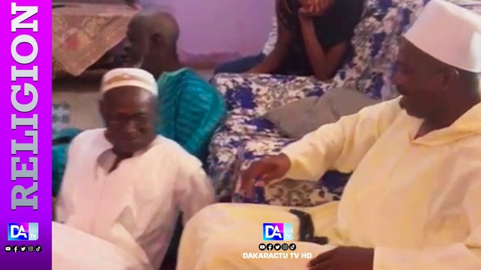 Diplomatie religieuse : Le khalife général de la famille chérifienne de Saré Mamady (Kolda), Chérif Alhaiba Aïdara en Guinée Bissau... Diplomatie religieuse : Le khalife général de la famille chérifienne de Saré Mamady (Kolda), Chérif Alhaiba Aïdara en Guinée Bissau...
