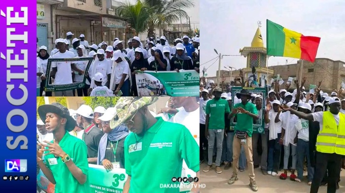 Kaolack- Caravane de sensibilisation et de collecte des déchets plastiques:  » Il y’a plus de 300 tonnes de déchets plastiques dans le département »(Amadou Guissé, Saalum Recyclean) Kaolack- Caravane de sensibilisation et de collecte des déchets plastiques:  » Il y’a plus de 300 tonnes de déchets plastiques dans le département »(Amadou Guissé, Saalum Recyclean)
