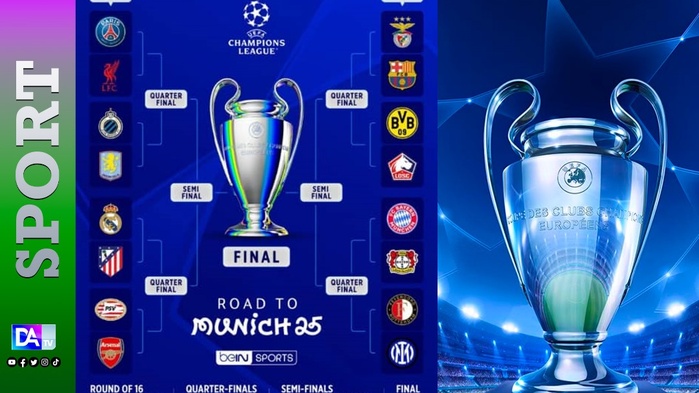 Tirage des huitièmes de finale de la LDC 2024-2025 : Des duels explosifs au sommet Tirage des huitièmes de finale de la LDC 2024-2025 : Des duels explosifs au sommet