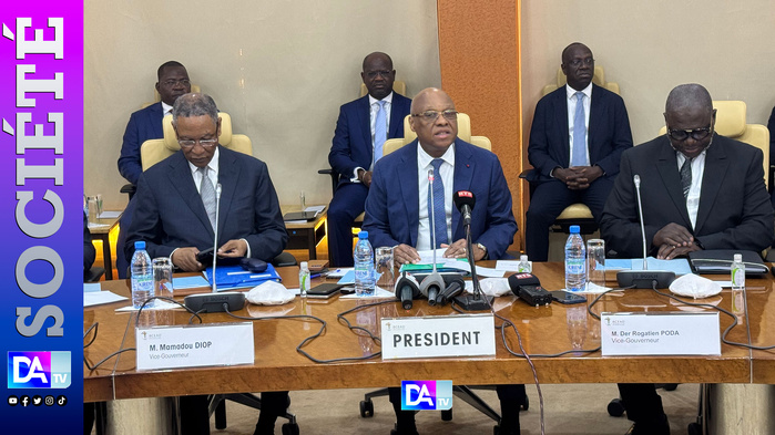 UEMOA : « L’intensification des tensions géopolitiques et commerciales pourrait freiner la dynamique de l’Union » (Jean C. Kassi Brou) UEMOA : « L’intensification des tensions géopolitiques et commerciales pourrait freiner la dynamique de l’Union » (Jean C. Kassi Brou)