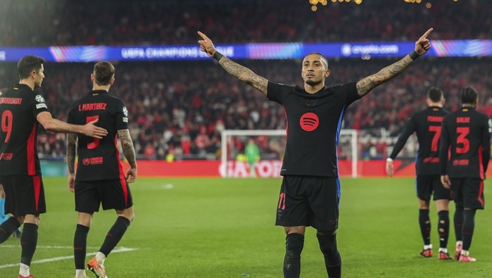 Ligue des champions: le Barça s'impose à Benfica en huitième aller (1-0) Ligue des champions: le Barça s'impose à Benfica en huitième aller (1-0)