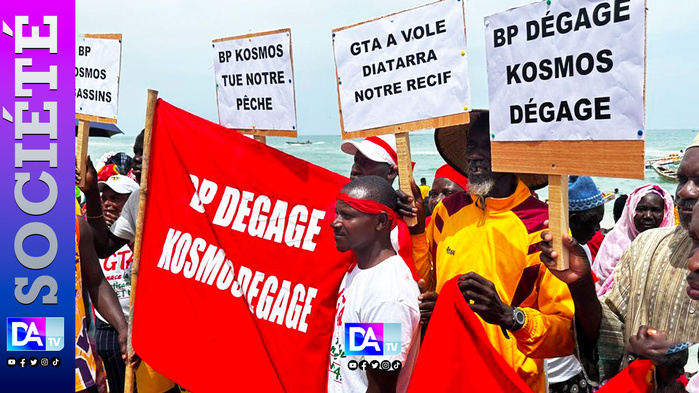 Fuite de gaz sur le projet GTA : Inquiétude et colère des pêcheurs de Saint-Louis Fuite de gaz sur le projet GTA : Inquiétude et colère des pêcheurs de Saint-Louis