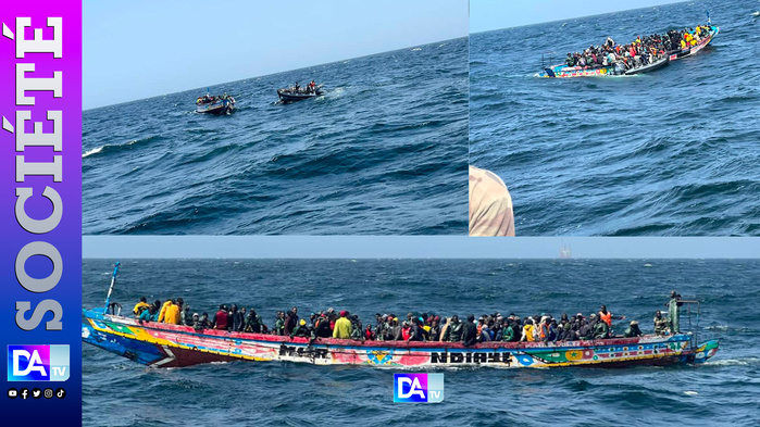 Sauvetage au large de Sangomar : 232 migrants secourus, une personne décédée Sauvetage au large de Sangomar : 232 migrants secourus, une personne décédée