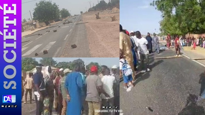 Accident mortel à Keur Diarra Bambara (Ndiaffate) : Les populations barrent la route pour réclamer des ralentisseurs Accident mortel à Keur Diarra Bambara (Ndiaffate) : Les populations barrent la route pour réclamer des ralentisseurs