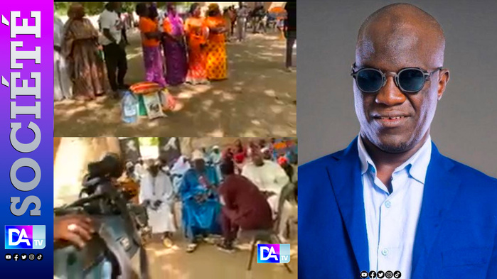 Mboulougne : Une cinquantaine de kits alimentaires offerts aux populations Mboulougne : Une cinquantaine de kits alimentaires offerts aux populations