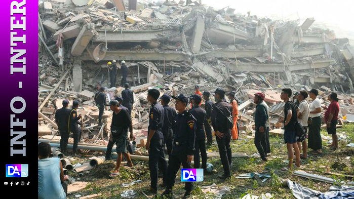 Séisme en Birmanie: au moins 2.056 morts, selon un nouveau bilan de la junte Séisme en Birmanie: au moins 2.056 morts, selon un nouveau bilan de la junte