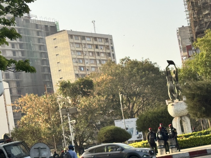 Assemblée nationale : un fort dispositif sécuritaire déployé à la place « Soweto »