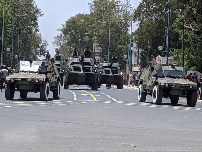 Thiès – Défilé du 4 avril : La zone militaire n°7 organise une répétition générale et déploie d’importants moyens logistiques