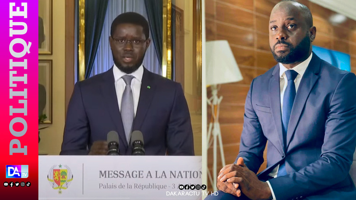 Message à la nation du chef de l’État : "Le jour où le Président Bassirou Diomaye Faye assumera pleinement sa désignation par ALLAH SWT..." (Thierno Bocoum) Message à la nation du chef de l’État : "Le jour où le Président Bassirou Diomaye Faye assumera pleinement sa désignation par ALLAH SWT..." (Thierno Bocoum)