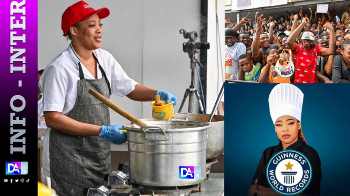 Seconde tentative de Record Guinness : l'Ivoirienne Zeinab Bancé s'arrête après 160 h de cuisine continue Seconde tentative de Record Guinness : l'Ivoirienne Zeinab Bancé s'arrête après 160 h de cuisine continue