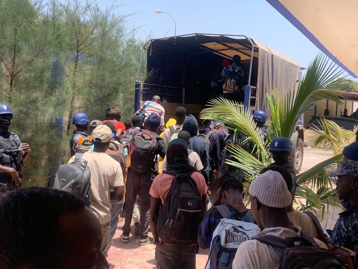 Ziguinchor : 34 candidats à l'émigration arrêtés par les gendarmes Ziguinchor : 34 candidats à l'émigration arrêtés par les gendarmes