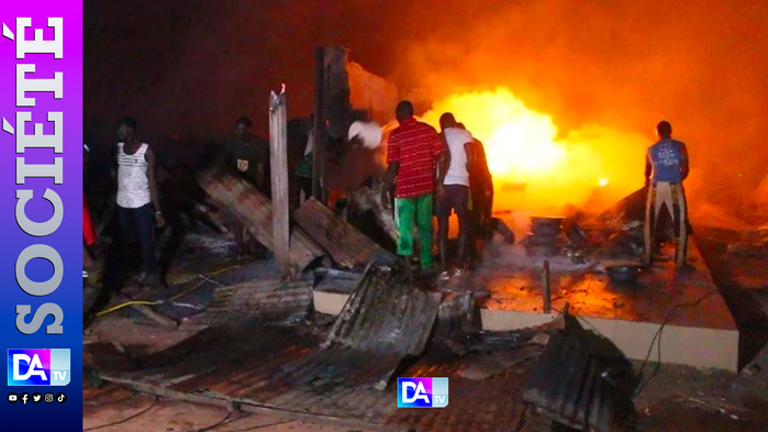 Kaffrine : un incendie détruit cinq maisons et des vivres à Lonkane Kaffrine : un incendie détruit cinq maisons et des vivres à Lonkane