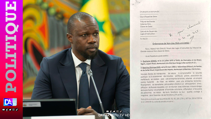 Ousmane Sonko, président du Pastef : « Cette décision du Conseil Constitutionnel est un véritable revers contre une certaine opposition, haineuse… » Ousmane Sonko, président du Pastef : « Cette décision du Conseil Constitutionnel est un véritable revers contre une certaine opposition, haineuse… »