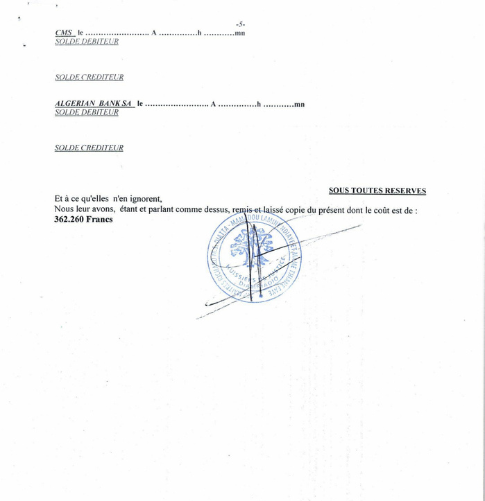 Affaire ECOTRA-LBA - Impôts : Deux nouvelles demandes de fermeture des comptes de la société de l’homme d’affaires Abdoulaye Sylla Affaire ECOTRA-LBA - Impôts : Deux nouvelles demandes de fermeture des comptes de la société de l’homme d’affaires Abdoulaye Sylla