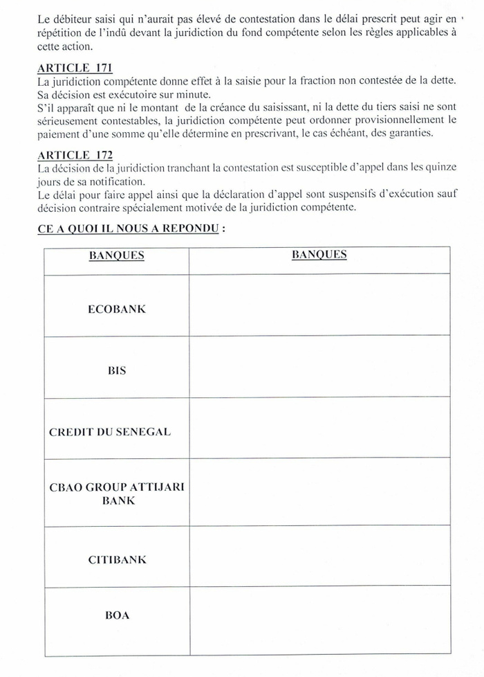 Affaire ECOTRA-LBA - Impôts : Deux nouvelles demandes de fermeture des comptes de la société de l’homme d’affaires Abdoulaye Sylla Affaire ECOTRA-LBA - Impôts : Deux nouvelles demandes de fermeture des comptes de la société de l’homme d’affaires Abdoulaye Sylla