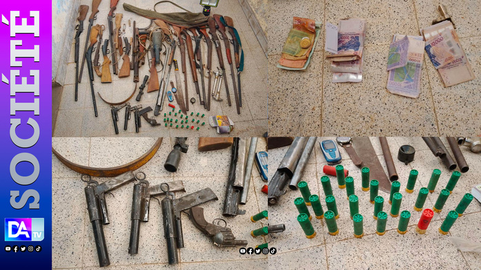 Thies / Nguéniène : la gendarmerie met la main sur un réseau de trafiquants d’armes