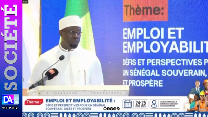 Emploi et Employabilité : Ousmane Sonko diagnostique un « manque de productivité et l’absence de mécanismes de mobilisation des ressources » Emploi et Employabilité : Ousmane Sonko diagnostique un « manque de productivité et l’absence de mécanismes de mobilisation des ressources »