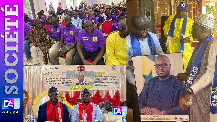 Fête du travail : Le cadeau du DG Assane Mbengue aux agents de Dakar Dem Dikk Fête du travail : Le cadeau du DG Assane Mbengue aux agents de Dakar Dem Dikk