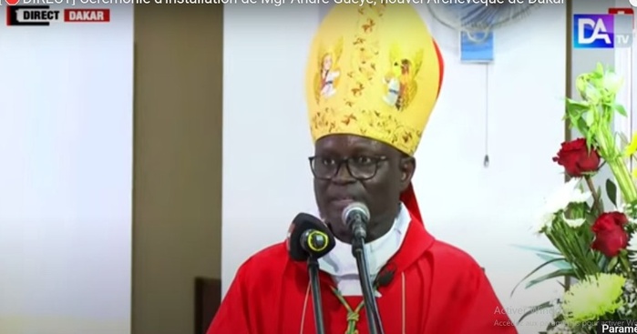 Intronisation de l’Archevêque de Dakar : « Je ne me suis jamais intéressé au rôle d’archevêque… Je demande beaucoup d’indulgence » (Mgr André Gueye) Intronisation de l’Archevêque de Dakar : « Je ne me suis jamais intéressé au rôle d’archevêque… Je demande beaucoup d’indulgence » (Mgr André Gueye)
