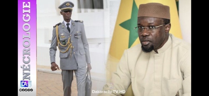 Nécrologie : Décès de l'aide de camp du Premier ministre Ousmane Sonko, emporté par un malaise Nécrologie : Décès de l'aide de camp du Premier ministre Ousmane Sonko, emporté par un malaise