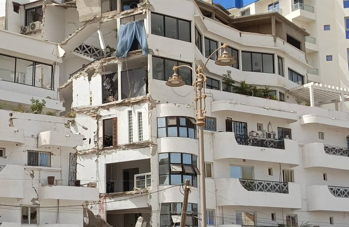 Effondrement d’un immeuble à Ngor : l’analyse de l’ingénieur Tamsir Mbengue, directeur de Technosol Ingénierie Effondrement d’un immeuble à Ngor : l’analyse de l’ingénieur Tamsir Mbengue, directeur de Technosol Ingénierie