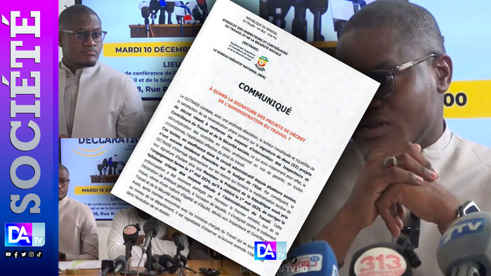 Retard de la signature de projets de décret dans l’administration du travail : Le SICTRASS regrette « une indifférence » des autorités et menace de se radicaliser… Retard de la signature de projets de décret dans l’administration du travail : Le SICTRASS regrette « une indifférence » des autorités et menace de se radicaliser…