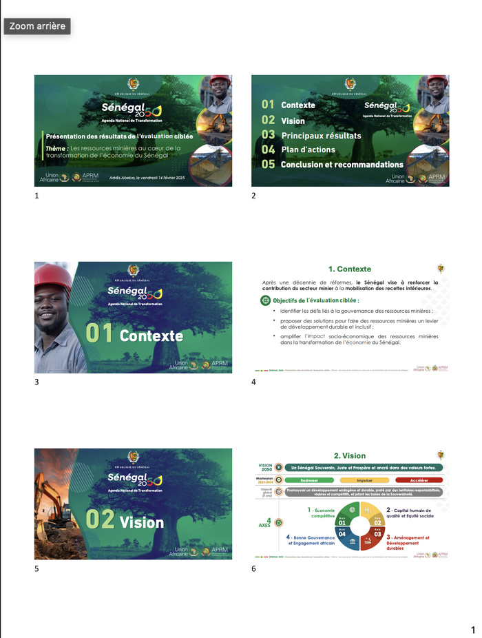 Les ressources minières au cœur de la transformation économique du Sénégal : l’appel du Président Bassirou Diomaye Faye à Addis-Abeba Les ressources minières au cœur de la transformation économique du Sénégal : l’appel du Président Bassirou Diomaye Faye à Addis-Abeba