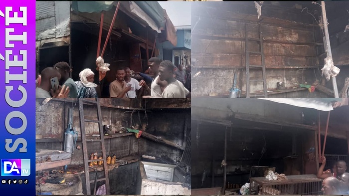 Incendie à la gare routière de Thiès: Des boutiques d’alimentation générale partent en fumée( images) Incendie à la gare routière de Thiès: Des boutiques d’alimentation générale partent en fumée( images)