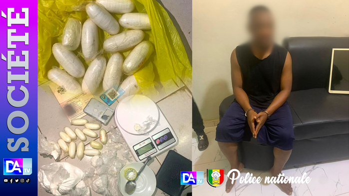 Mbao : Un trafiquant étranger de drogue dure coffré avec de la cocaïne, du crack et 400.000 F en liquide Mbao : Un trafiquant étranger de drogue dure coffré avec de la cocaïne, du crack et 400.000 F en liquide