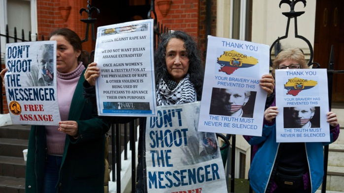 Londres "rejette" la décision de l'Onu sur Assange