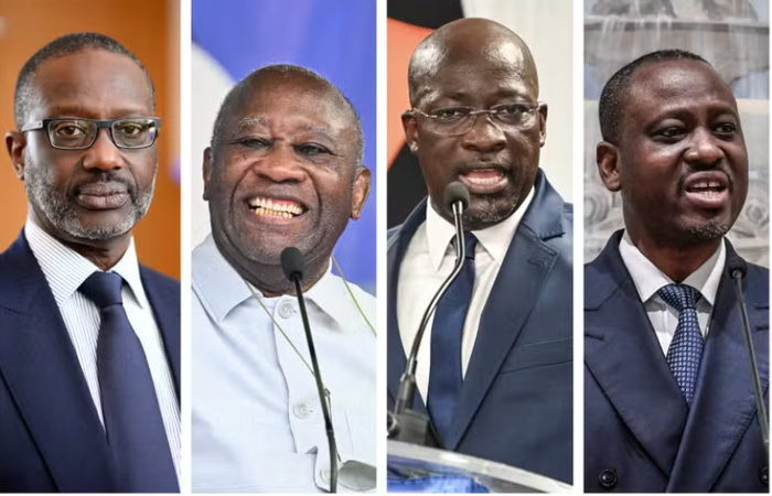 Présidentielle ivoirienne: quatre figures de l'opposition définitivement exclues de la course Présidentielle ivoirienne: quatre figures de l'opposition définitivement exclues de la course