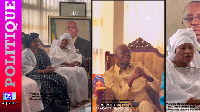 Veille de Tabaski : Aïssata Tall Sall et le Groupe Parlementaire Takku Wallu chez la famille de Farba Ngom Veille de Tabaski : Aïssata Tall Sall et le Groupe Parlementaire Takku Wallu chez la famille de Farba Ngom