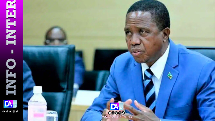 Zambie: mort de l'ancien président Edgar Lungu à 68 ans Zambie: mort de l'ancien président Edgar Lungu à 68 ans