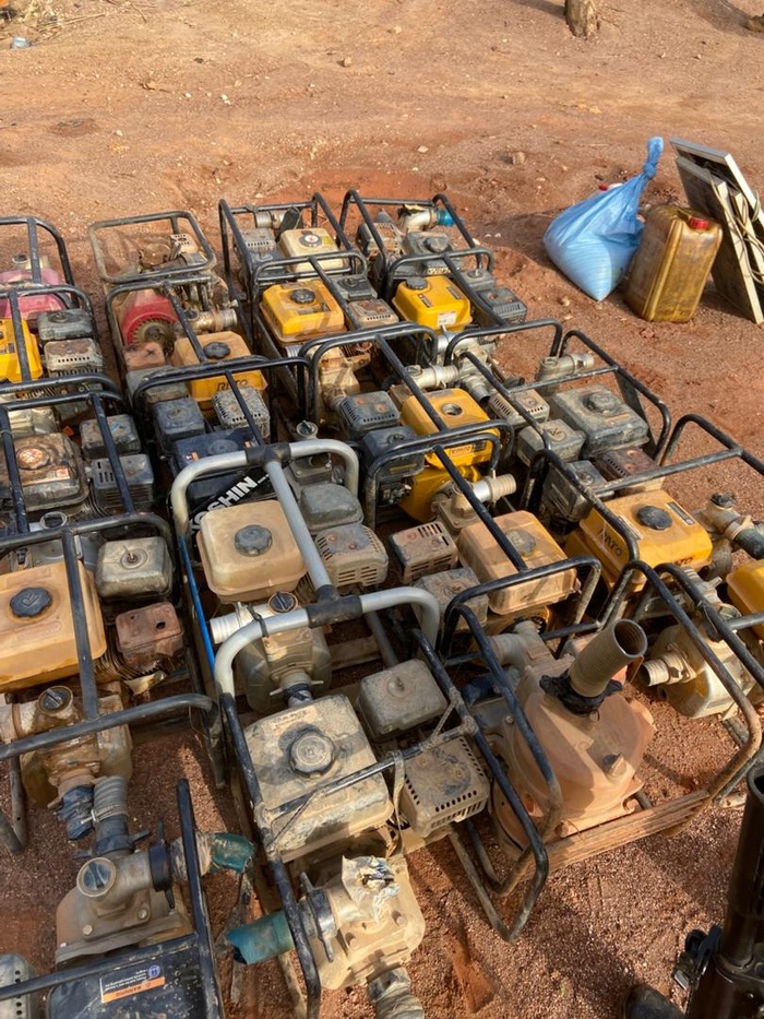 Falémé / Lutte contre l’orpaillage clandestin : un nouveau site démantelé à Bokodi (Dirpa)