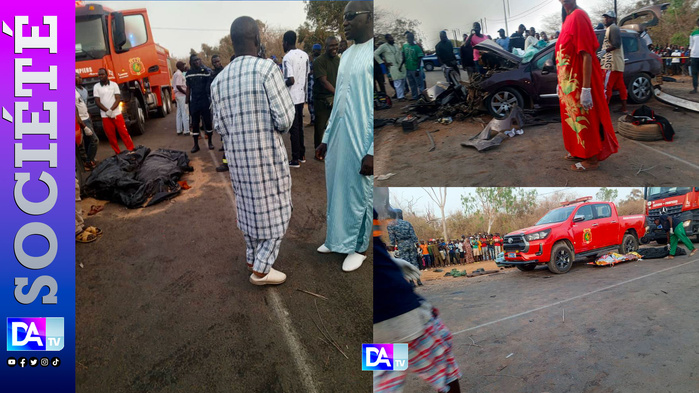 Accident à Mboro : Le bilan s'alourdit à 6 morts Accident à Mboro : Le bilan s'alourdit à 6 morts