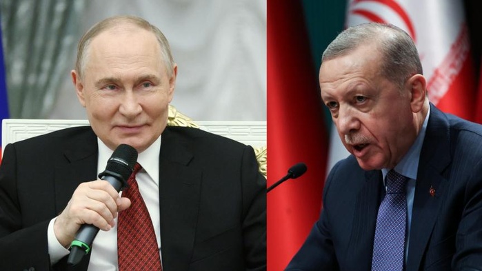 Iran/Israël: Poutine et Erdogan appellent à "la cessation immédiate des hostilités" (Kremlin) Iran/Israël: Poutine et Erdogan appellent à "la cessation immédiate des hostilités" (Kremlin)