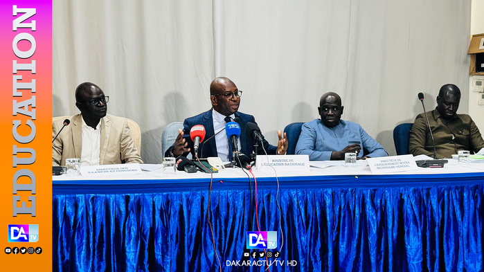 Examen du CFEE et de l’Entrée en sixième 2025 : « 300 880 inscrits dont 169 361 filles soit 56,29 % du nombre total de candidats…le privé couvre 21,17% des candidats » (MEN) Examen du CFEE et de l’Entrée en sixième 2025 : « 300 880 inscrits dont 169 361 filles soit 56,29 % du nombre total de candidats…le privé couvre 21,17% des candidats » (MEN)