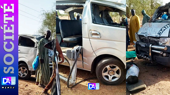 Axe Dahra-Touba : Deux morts et sept blessés graves dans un accident Axe Dahra-Touba : Deux morts et sept blessés graves dans un accident