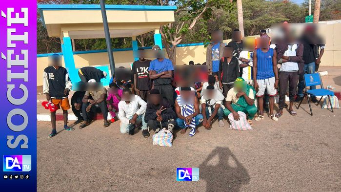 Popenguine : 60 migrants irréguliers interceptés, un vaste réseau sous enquête Popenguine : 60 migrants irréguliers interceptés, un vaste réseau sous enquête