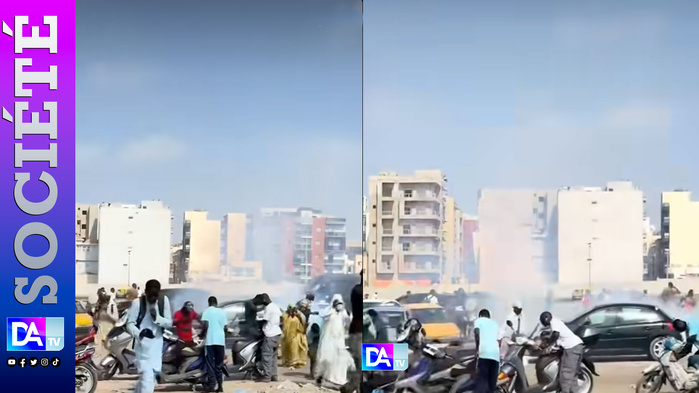 Examen de conduite interrompu au stade LSS : La police disperse les candidats avec des gaz lacrymogènes Examen de conduite interrompu au stade LSS : La police disperse les candidats avec des gaz lacrymogènes